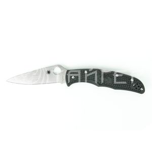 Нож складной J 159 черный сталь D2 реплика SPYDERCO DELICA