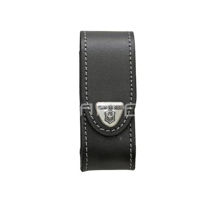 Чехол из нат.кожи Victorinox Leather Belt Pouch (4.0520.3) черный с застежкой на липучке без упаковк