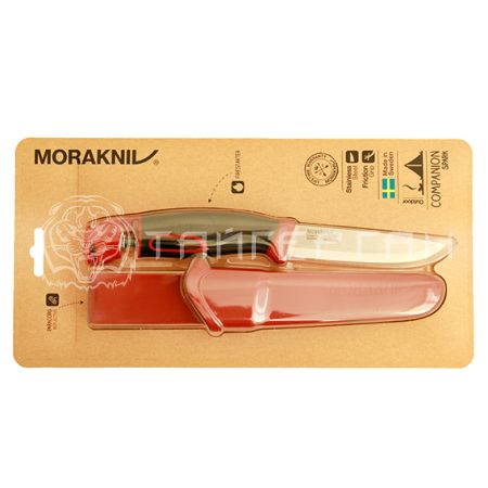 Нож Morakniv Spark Red, нержавеющая сталь, цвет красный