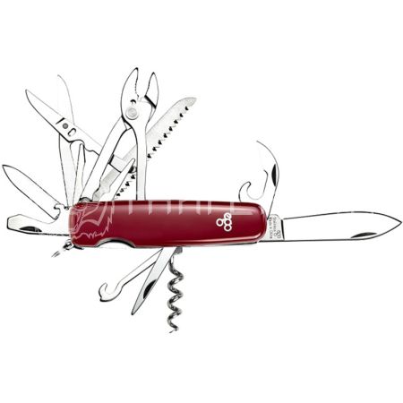 Нож складной туристический Ego tools A01.12 красный