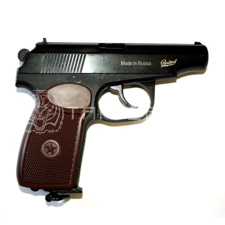 Пистолет газобалон. CO2 МР-654К-20 к.4,5 обн. рукоятка