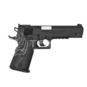 Пистолет газобалон. CO2 Stalker S1911T (аналог Colt 1911) к.4,5 пластик, черный