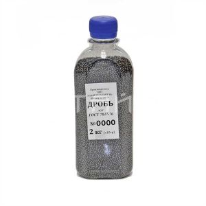 Дробь ГОСТ 7837-76 № 0000 (2 кг)