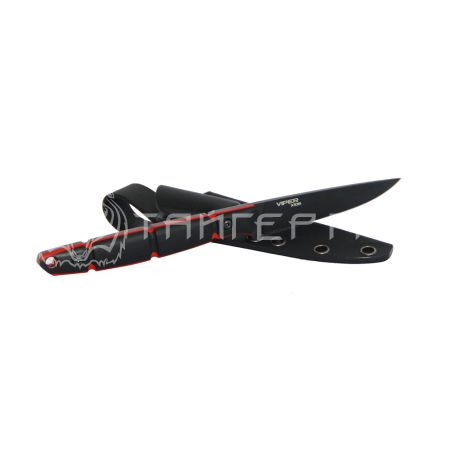 Нож Viper red-black, black s/w G10