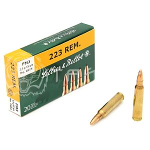 Патрон .223 Rem S&B FMJ 3,6г/55гр (20шт)