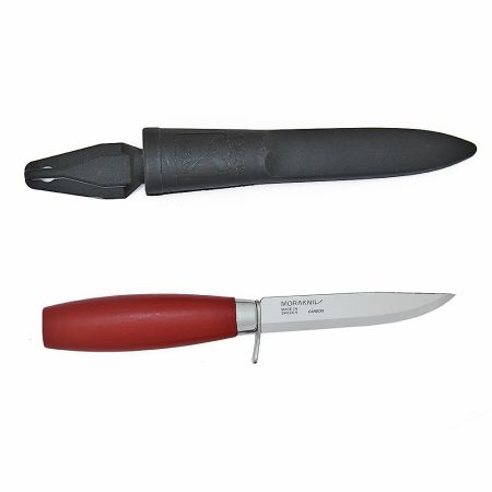 Нож Morakniv Classic 611, углеродистая сталь, рукоять из березы, цвет красный