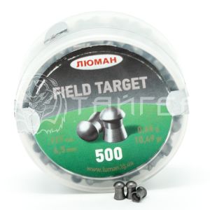 Пули 4,5мм Люман Field Target 0,68г круглая головка (500шт)