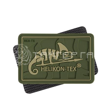 Патч Logo "Helikon-Tex", цвет Olive Green  OD-HKN-RB