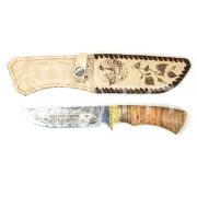 Нож Лорд 65х13 ст. литье,бер.  гравировка