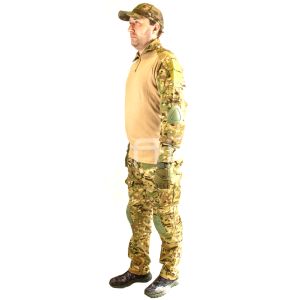 Костюм тактический Rusforce с защитными вставками Мультикам XXL