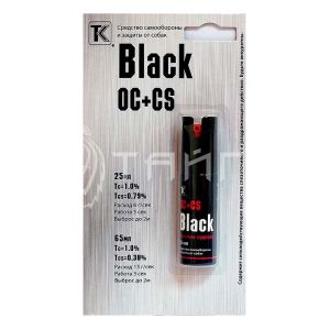 Баллончик самообороны Black 25мл