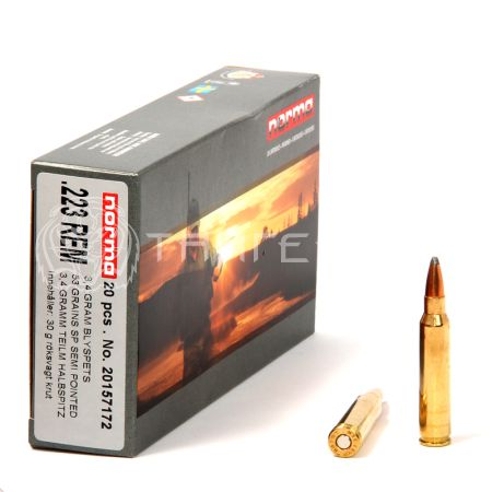 Патрон .223 Rem Norma SP 3,4г/53гр (20шт)