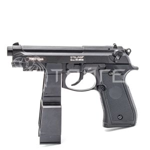 Пистолет газобалон. CO2 Stalker SCM9M (Beretta M9) к.6 пластик до 105 м/с