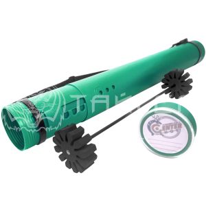 Тубус для стрел Centershot пластиковый с держателем зеленый ARTB-001GR