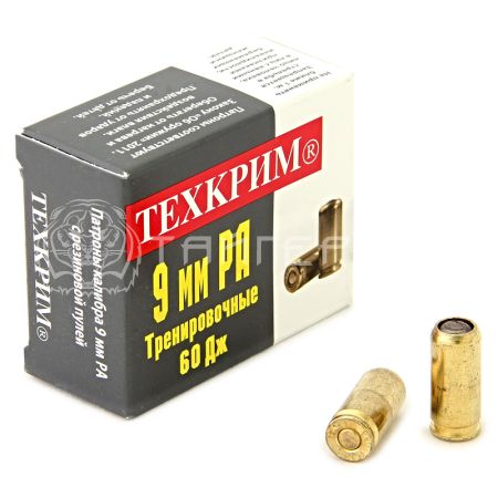 Патрон Техкрим 9 PA травм. рез. пуля Norma (20/1600шт)