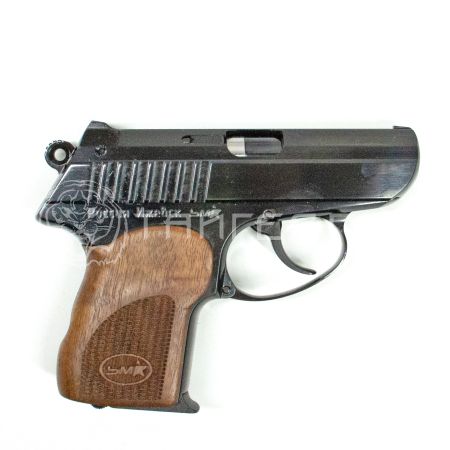 Пистолет ООП П-М22Т к.9 РА (полированный, рукоятка орех)