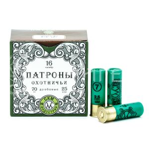 Патрон 16/70 №7 30г б/к СКМ п. Импорт (25/250)