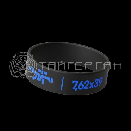 Силиконовая маркировочная накладка на магазин 7,62х39 черн/син