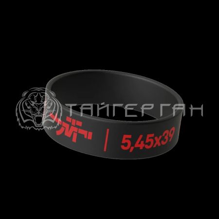 Силиконовая маркировочная накладка на магазин 5,45х39 черн/красн