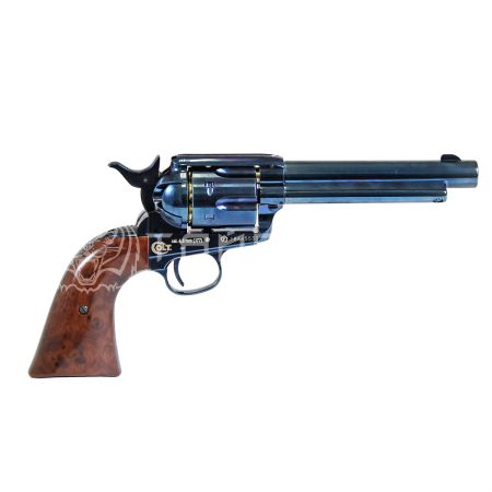 Револьвер газобалон. CO2 Colt SAA 45 BB к.4,5 blued